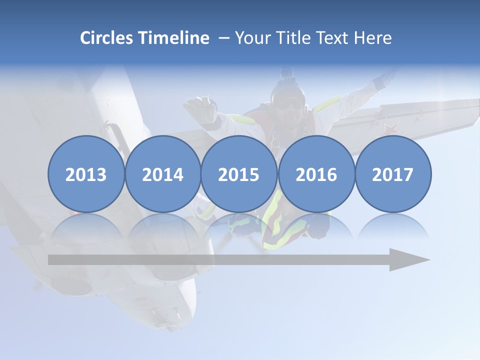 Paratrooper Parachute Air PowerPoint Template