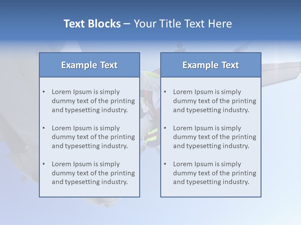 Paratrooper Parachute Air PowerPoint Template