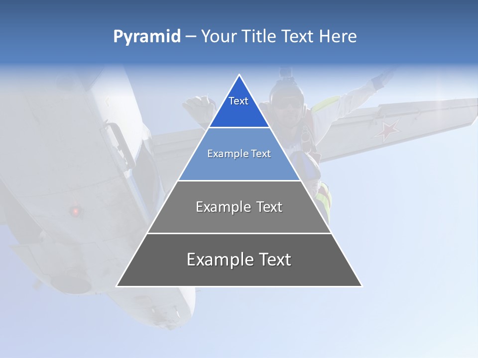 Paratrooper Parachute Air PowerPoint Template