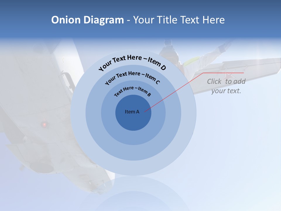 Paratrooper Parachute Air PowerPoint Template
