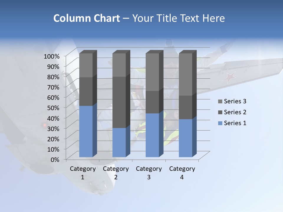 Paratrooper Parachute Air PowerPoint Template