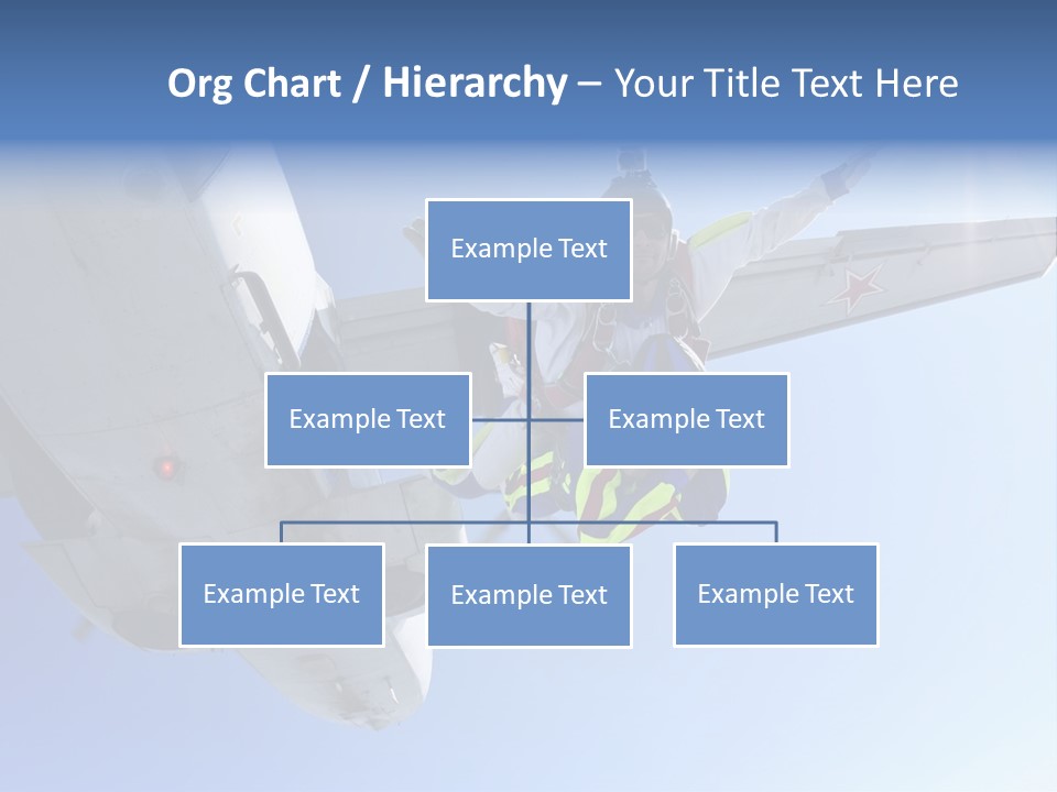 Paratrooper Parachute Air PowerPoint Template