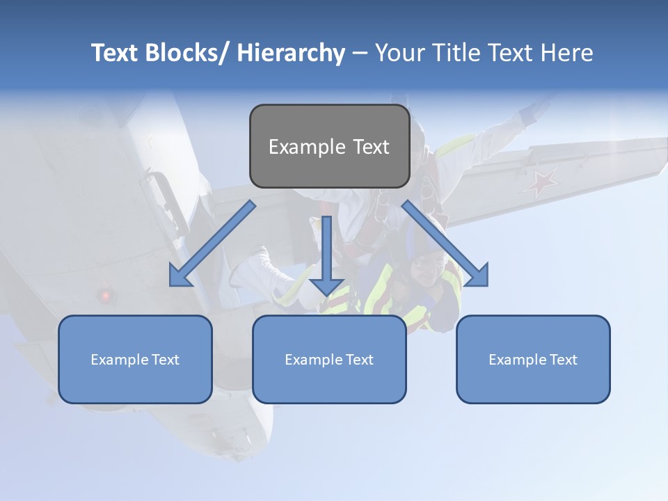 Paratrooper Parachute Air PowerPoint Template