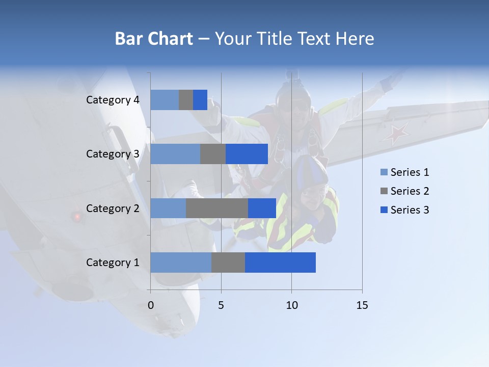 Paratrooper Parachute Air PowerPoint Template