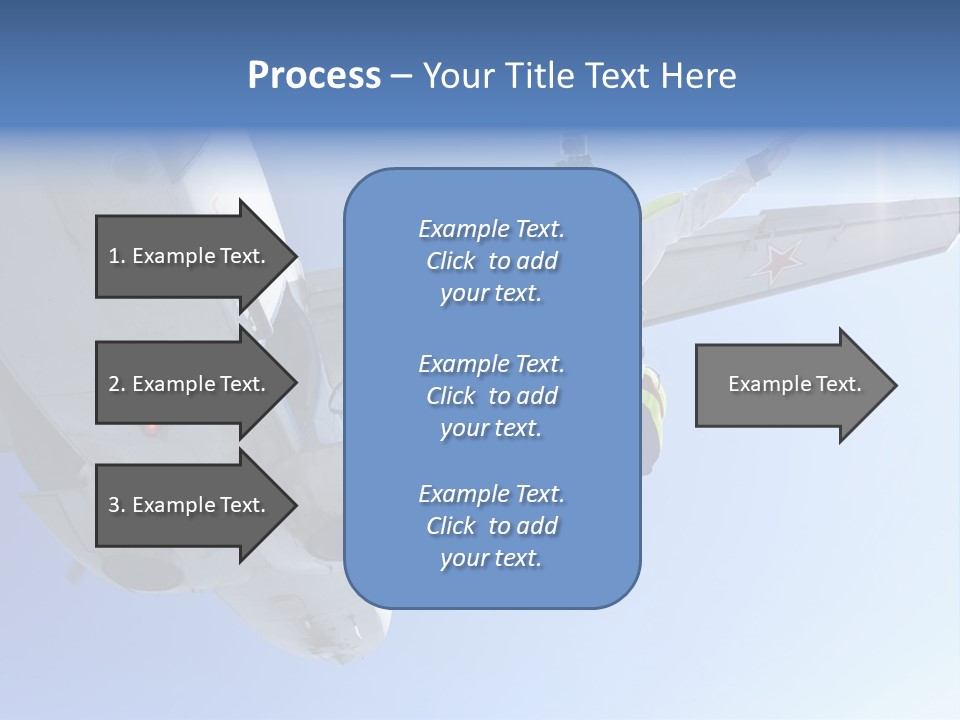 Paratrooper Parachute Air PowerPoint Template