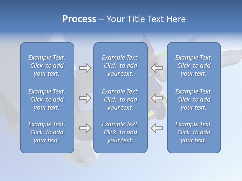 Paratrooper Parachute Air PowerPoint Template