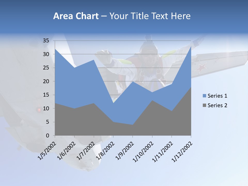 Paratrooper Parachute Air PowerPoint Template