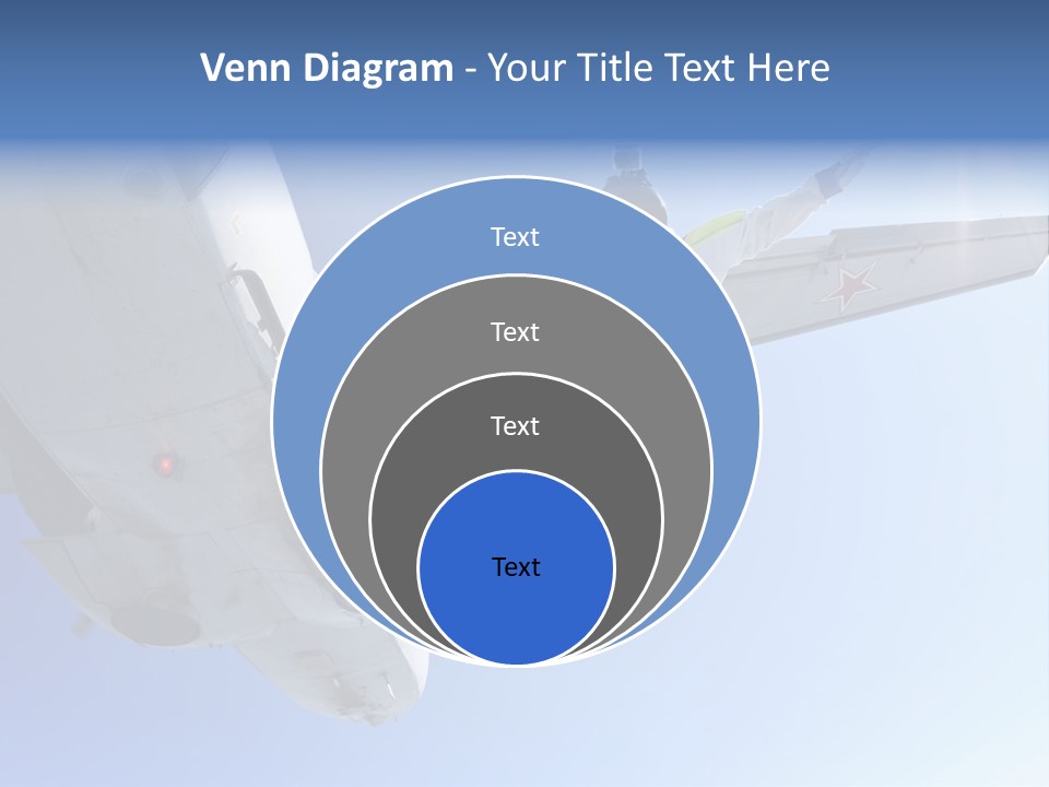 Paratrooper Parachute Air PowerPoint Template