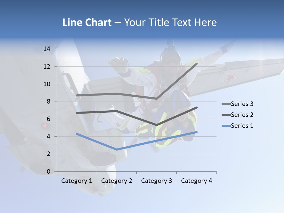 Paratrooper Parachute Air PowerPoint Template