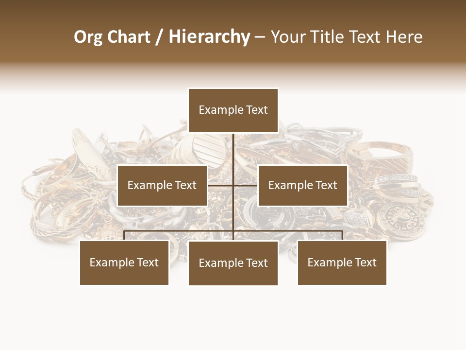 Closeup Golden Stone PowerPoint Template