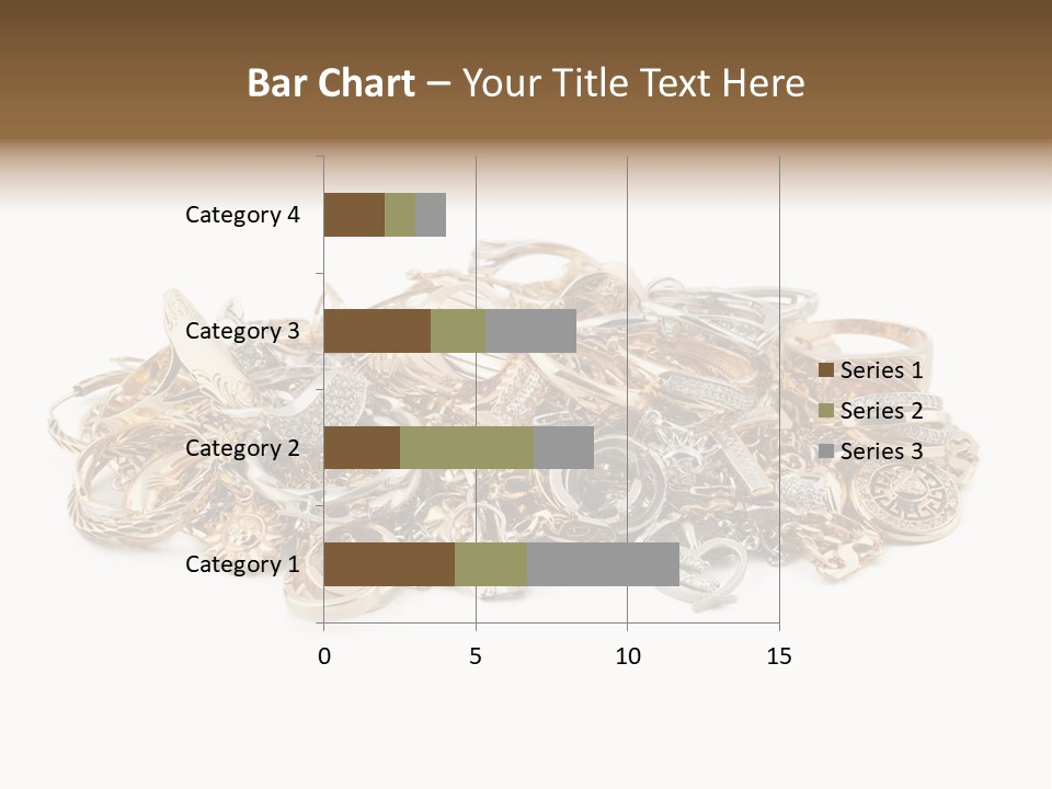 Closeup Golden Stone PowerPoint Template