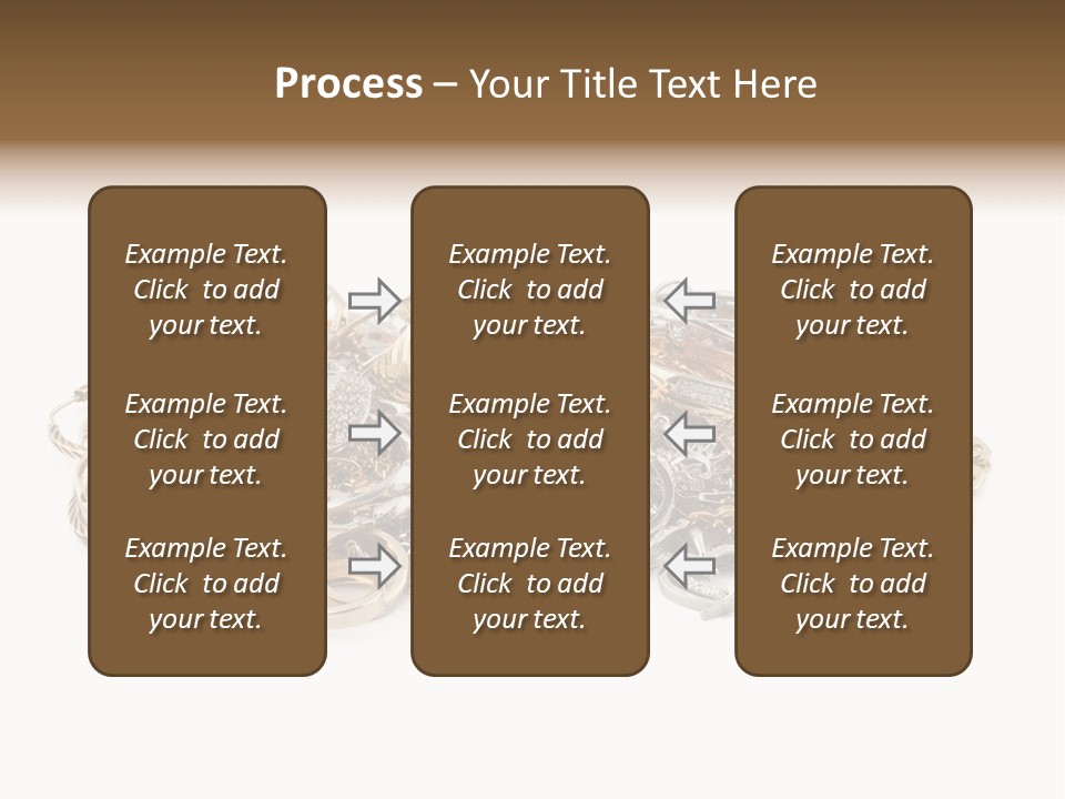 Closeup Golden Stone PowerPoint Template