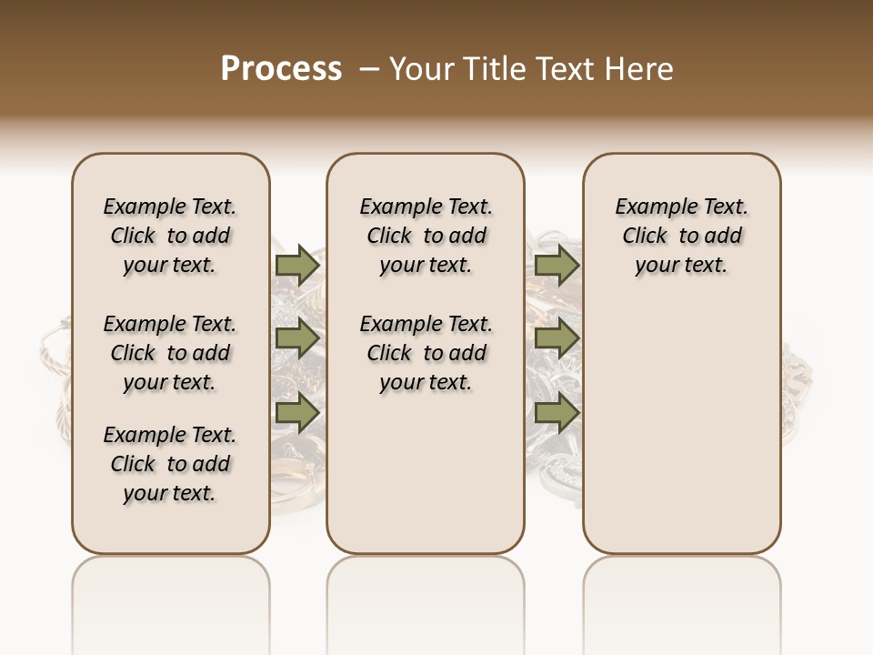 Closeup Golden Stone PowerPoint Template