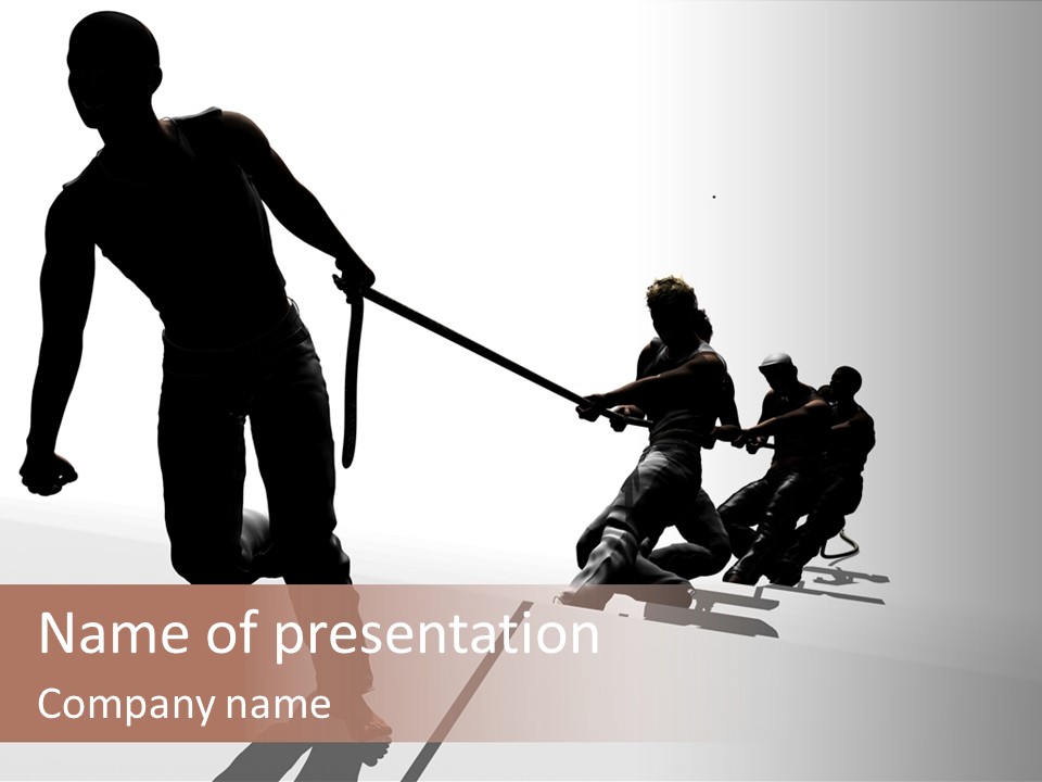 A Group Of People Riding Skis On Top Of A Snow Covered Ground PowerPoint Template