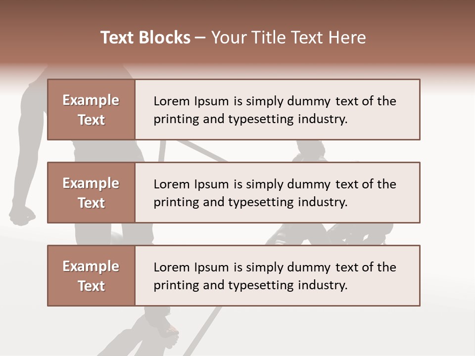 A Group Of People Riding Skis On Top Of A Snow Covered Ground PowerPoint Template