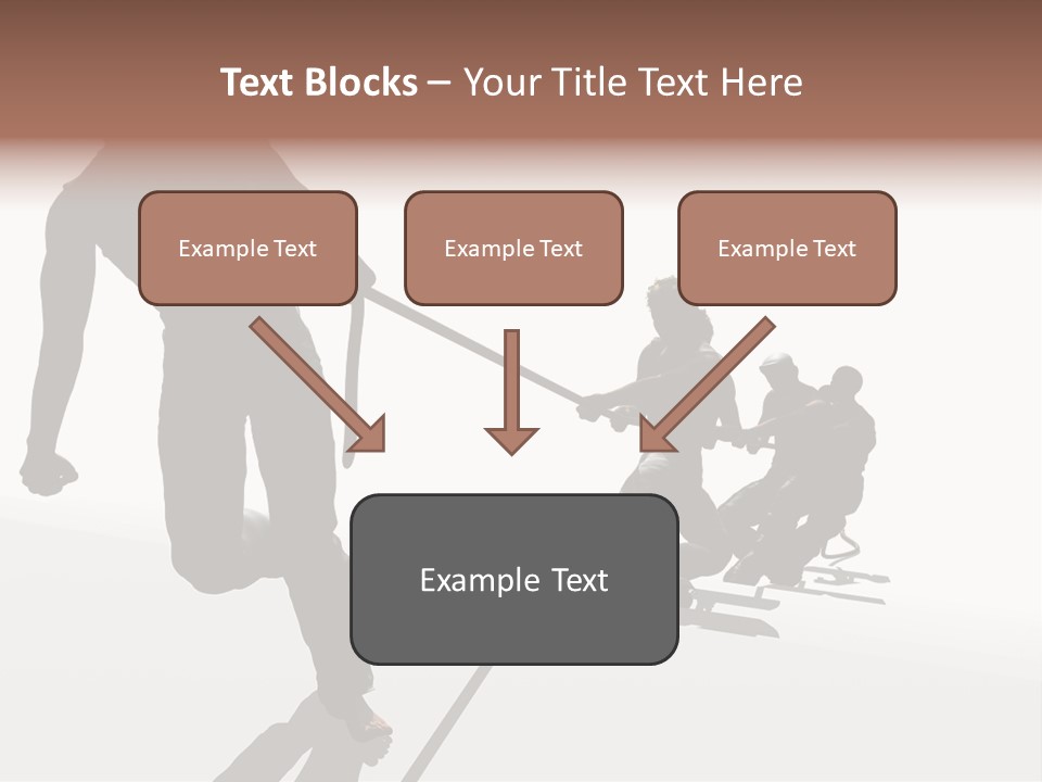 A Group Of People Riding Skis On Top Of A Snow Covered Ground PowerPoint Template