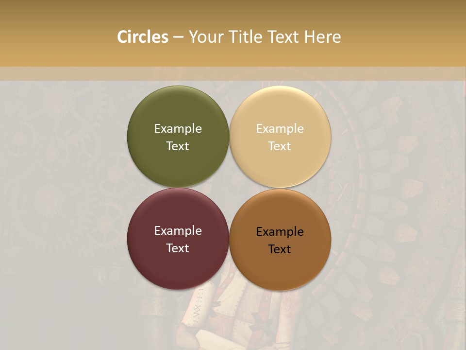 Finger Spring Woman PowerPoint Template