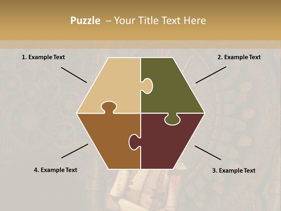 Finger Spring Woman PowerPoint Template