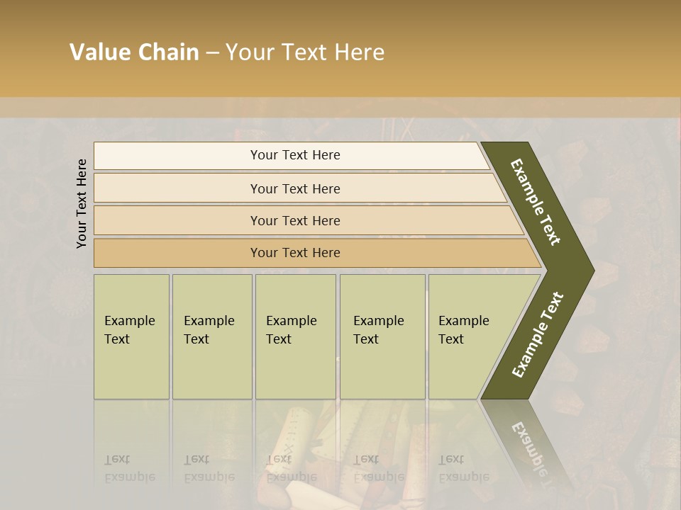 Finger Spring Woman PowerPoint Template