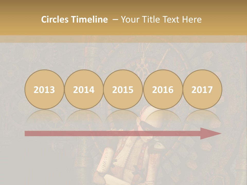 Finger Spring Woman PowerPoint Template