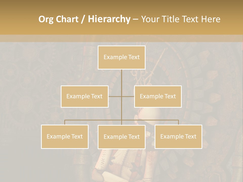 Finger Spring Woman PowerPoint Template