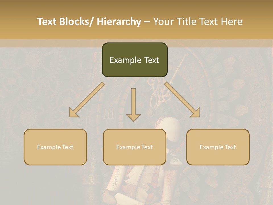 Finger Spring Woman PowerPoint Template