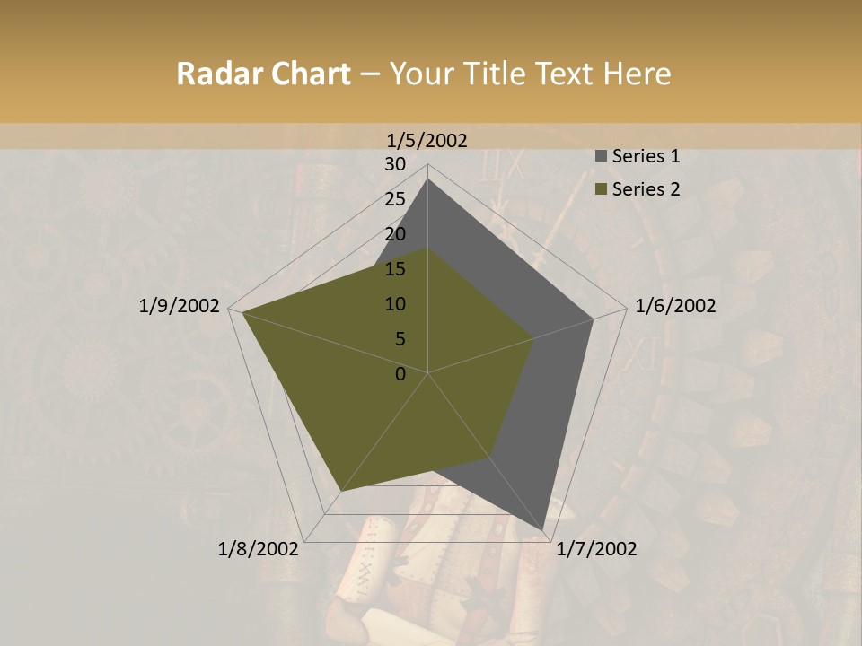 Finger Spring Woman PowerPoint Template
