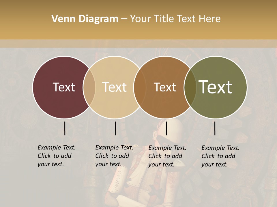 Finger Spring Woman PowerPoint Template