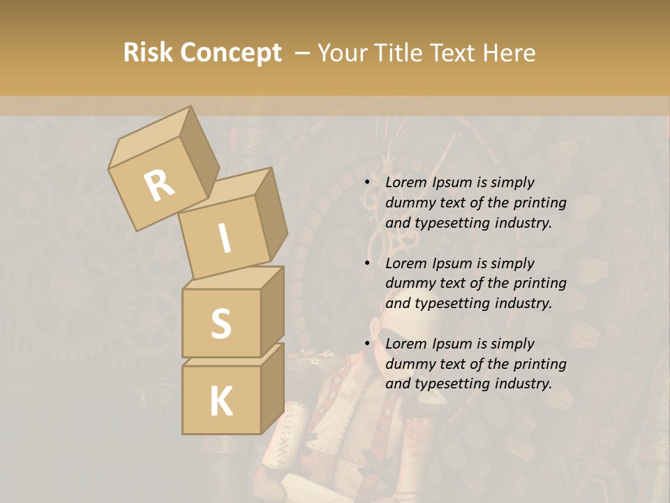 Finger Spring Woman PowerPoint Template