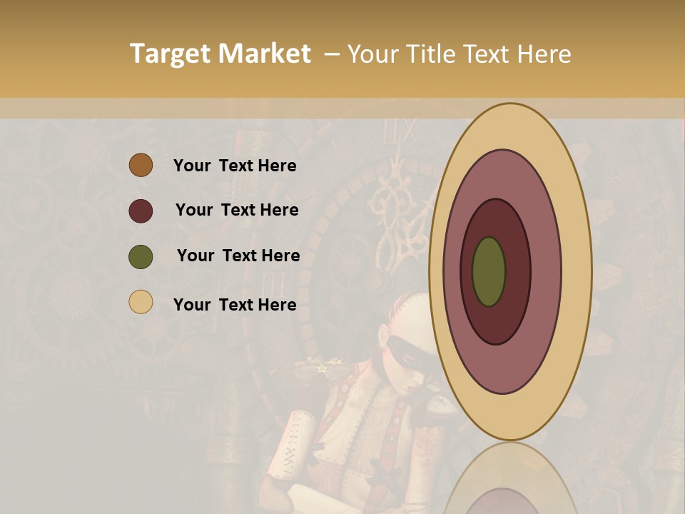 Finger Spring Woman PowerPoint Template