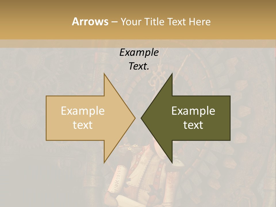 Finger Spring Woman PowerPoint Template