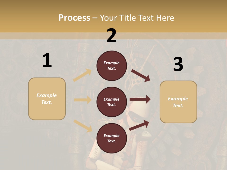Finger Spring Woman PowerPoint Template