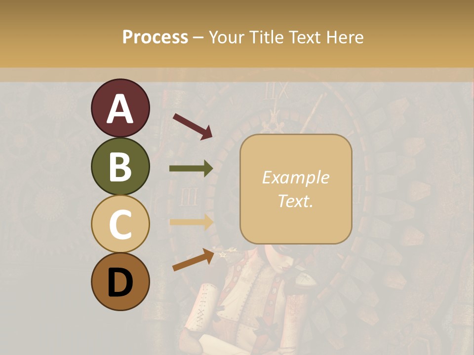 Finger Spring Woman PowerPoint Template