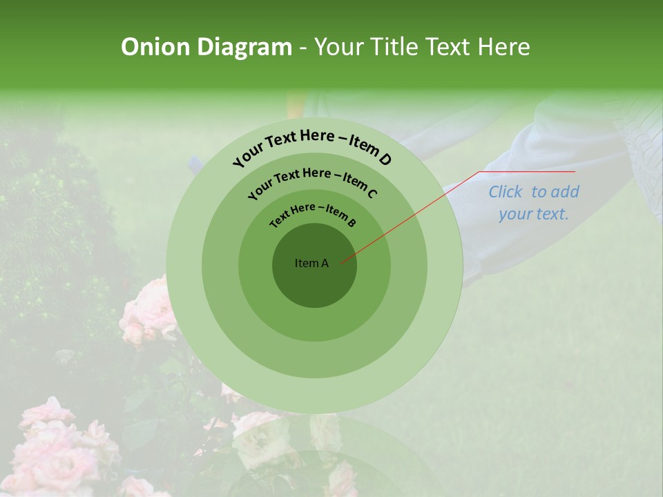 Finger Spring Woman PowerPoint Template