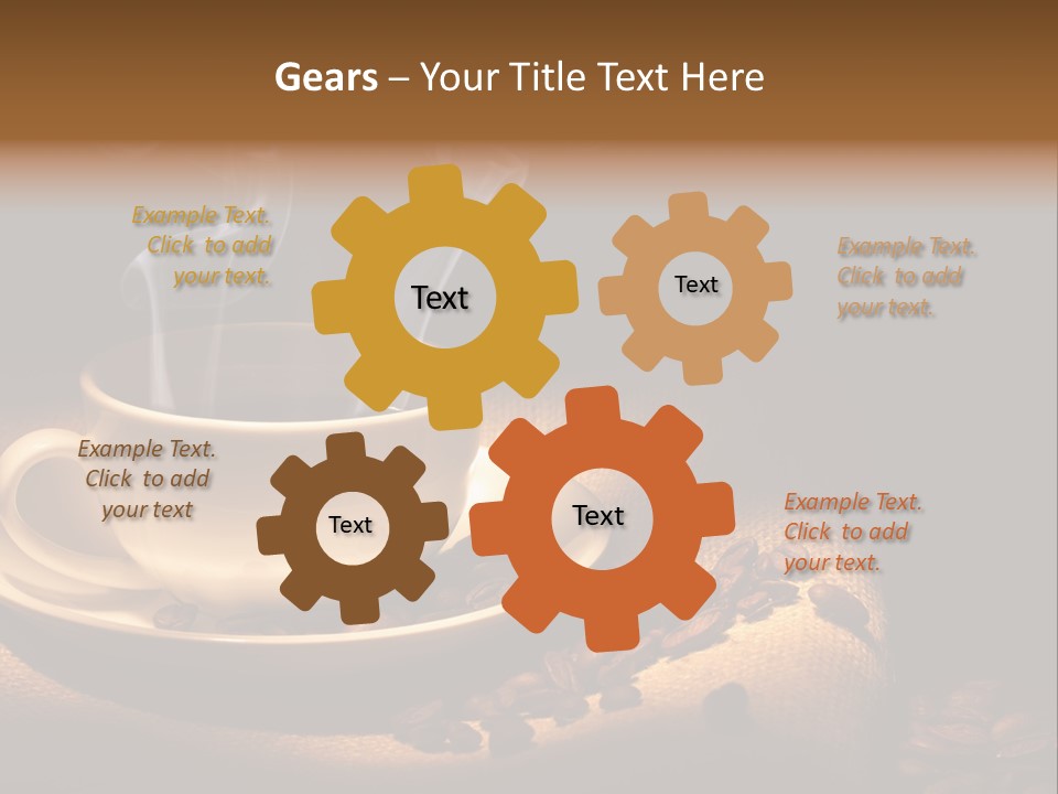 Luxury Closeup Dried PowerPoint Template