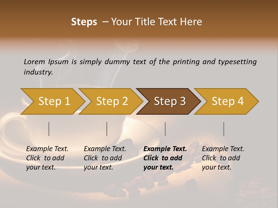 Luxury Closeup Dried PowerPoint Template