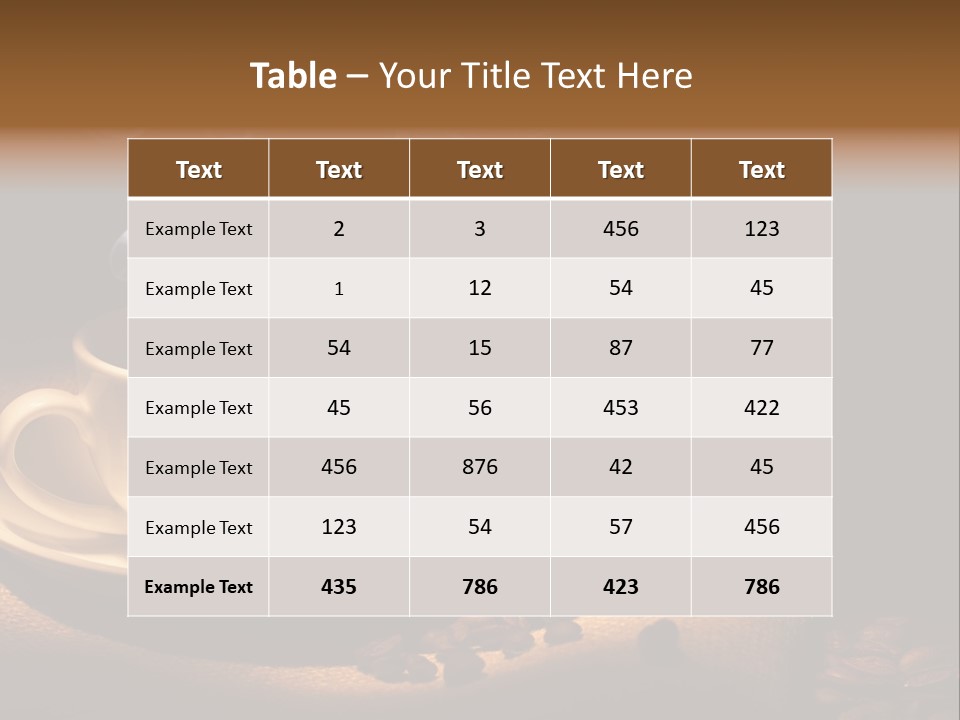 Luxury Closeup Dried PowerPoint Template