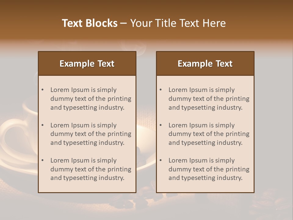 Luxury Closeup Dried PowerPoint Template