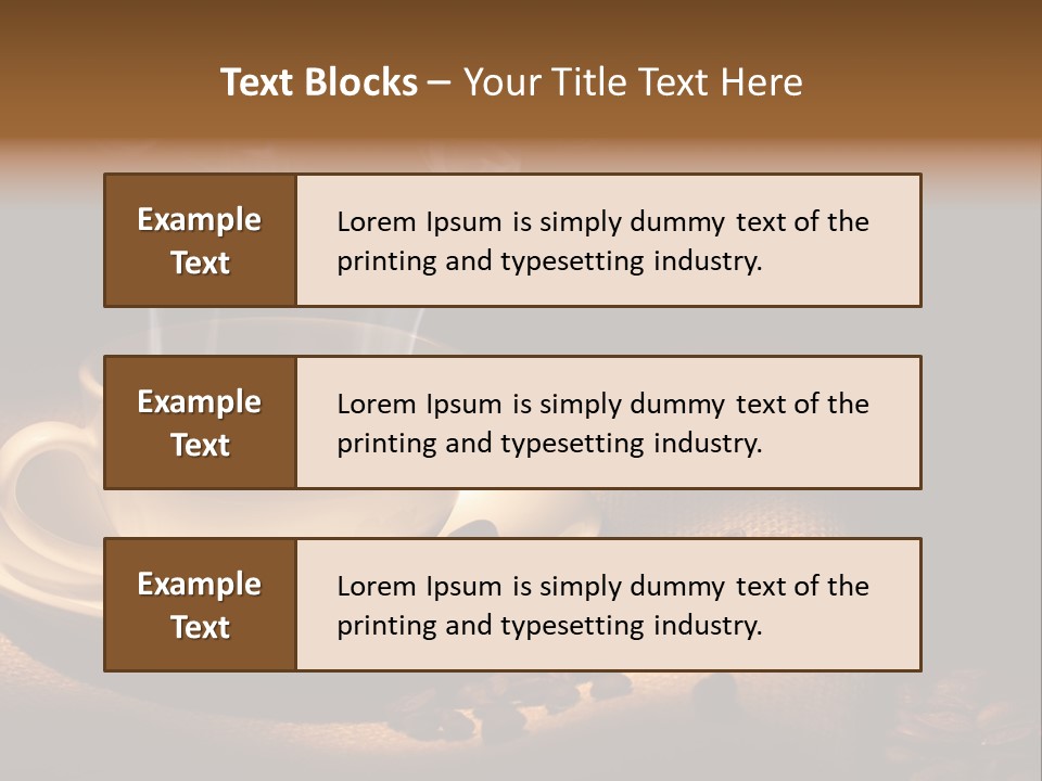 Luxury Closeup Dried PowerPoint Template