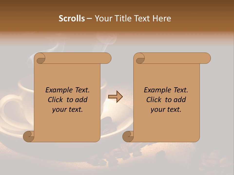 Luxury Closeup Dried PowerPoint Template