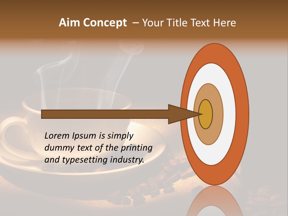 Luxury Closeup Dried PowerPoint Template