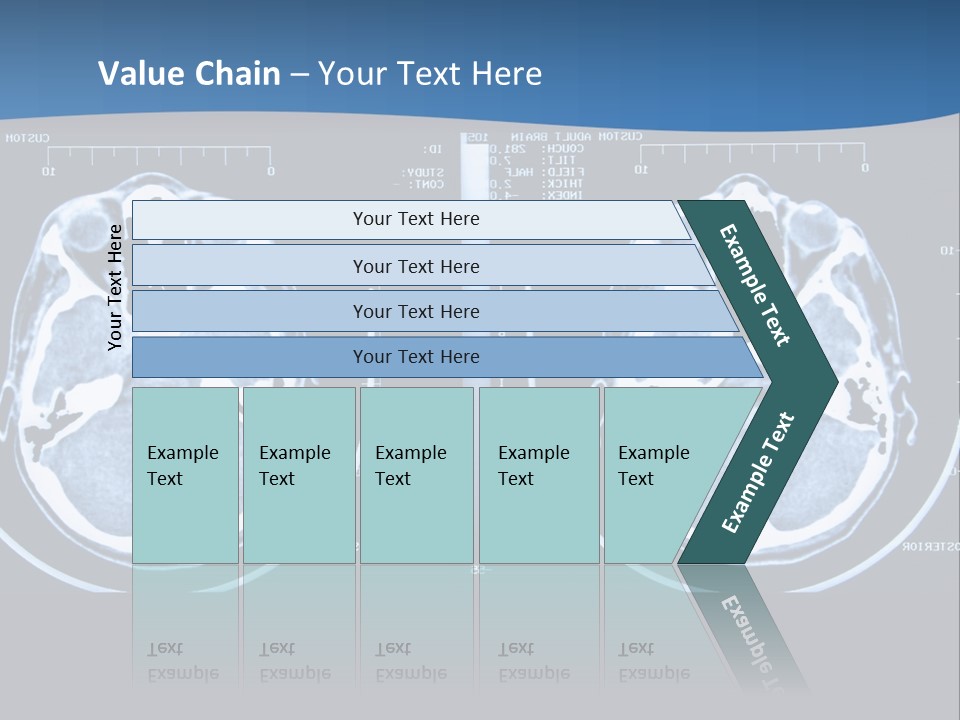 Picture Test Brain PowerPoint Template