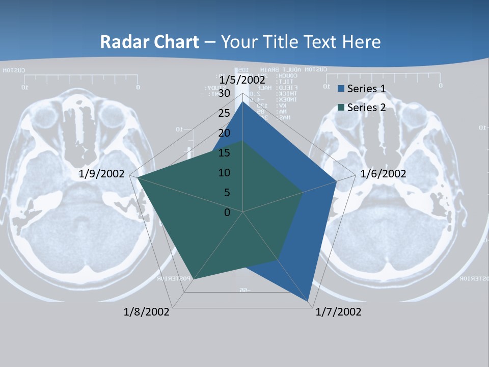 Picture Test Brain PowerPoint Template