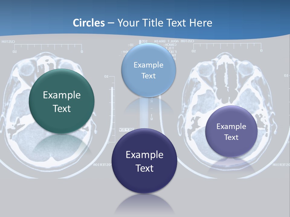Picture Test Brain PowerPoint Template