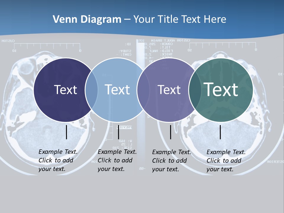 Picture Test Brain PowerPoint Template