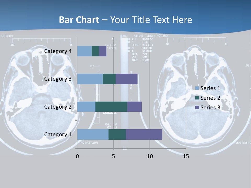 Picture Test Brain PowerPoint Template