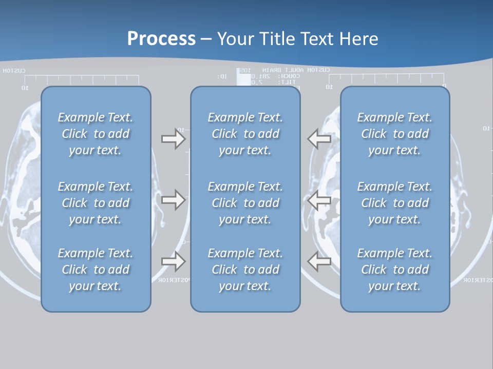 Picture Test Brain PowerPoint Template