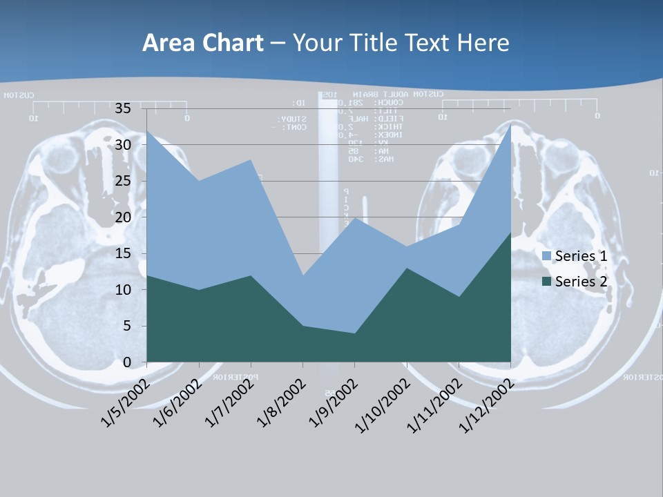 Picture Test Brain PowerPoint Template