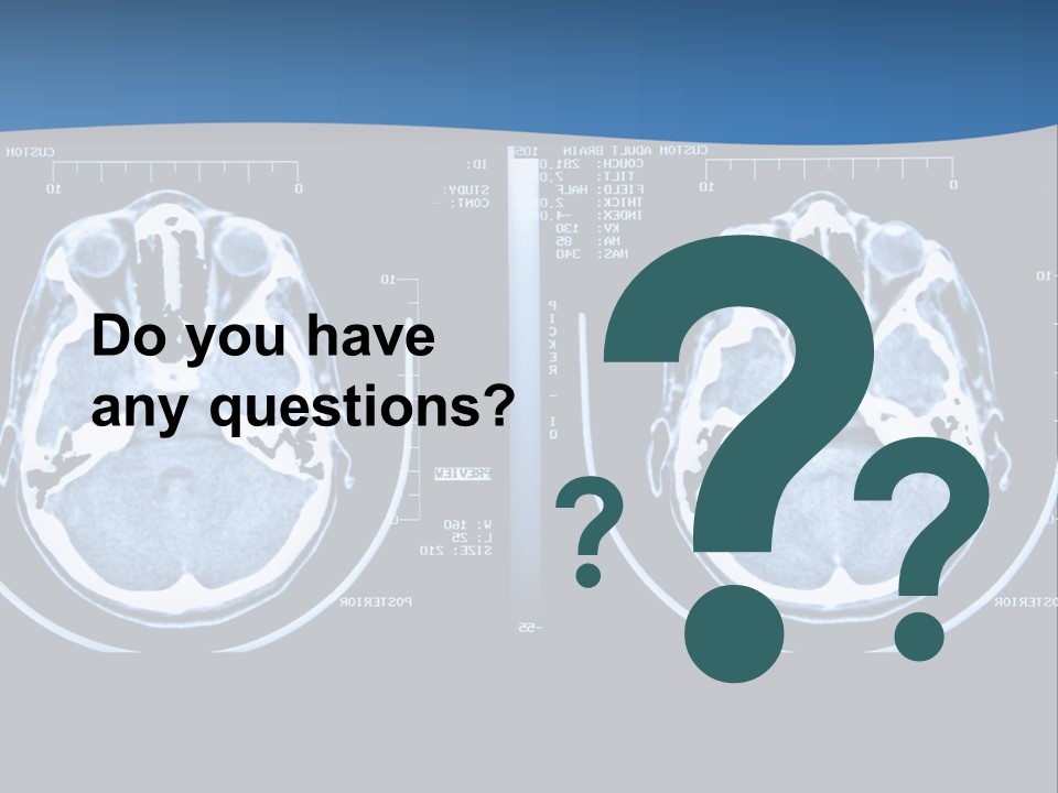 Picture Test Brain PowerPoint Template