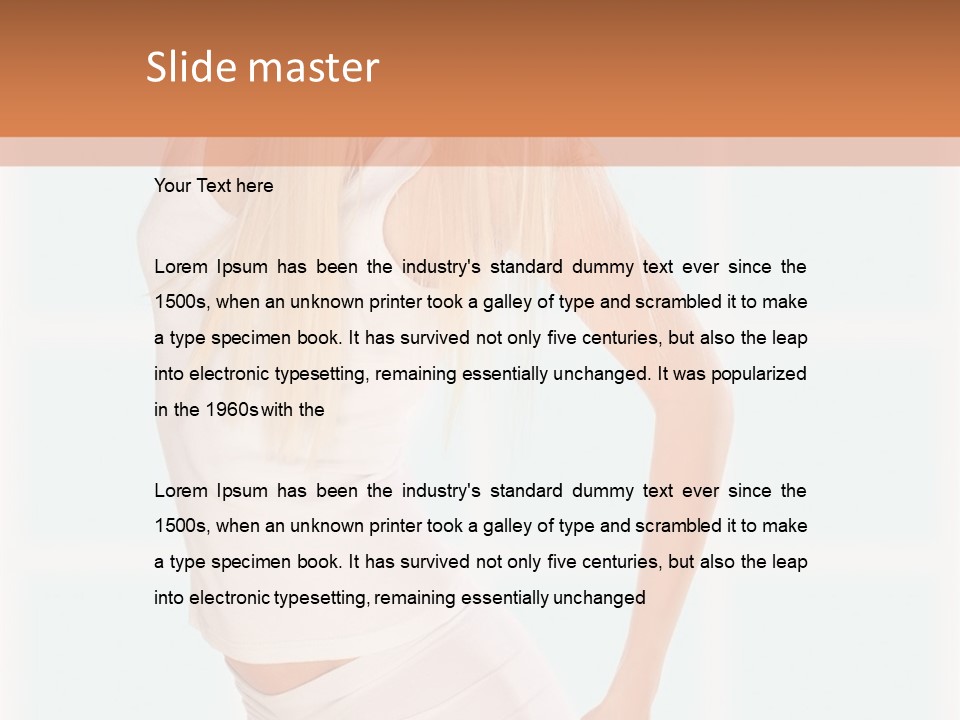 Sensual Health Calories PowerPoint Template